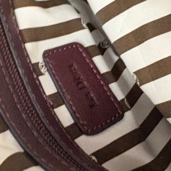 Ladiva Purple Leather & Suede Crossbody Bag - Picture 5 of 8